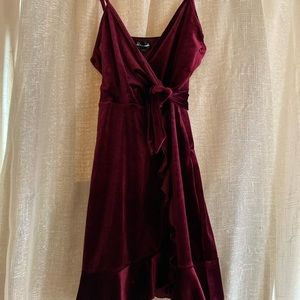 NWT Drimmarks Velvet Cocktail Dress